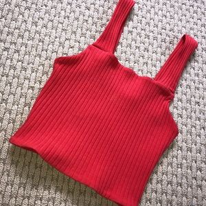American eagle red tank top!